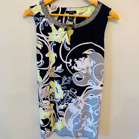 Alfani dress with decorative neckline. - Picture 2 of 4